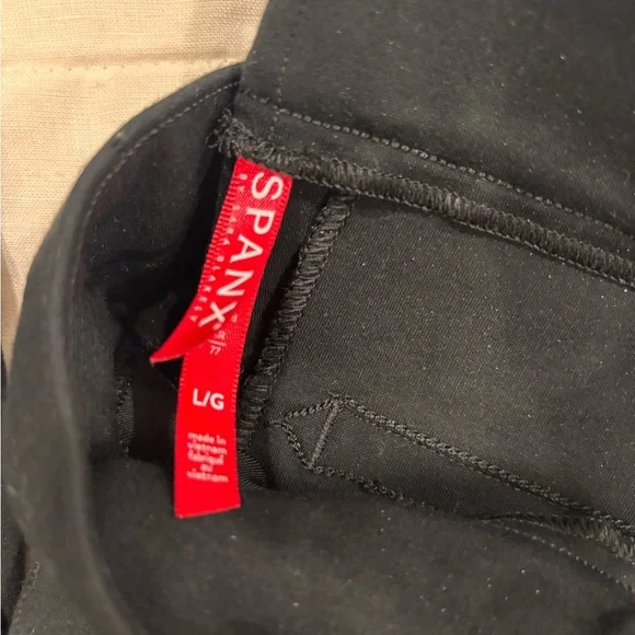 Spanx Ponte Black Straight Leg Pants - Picture 2 of 4